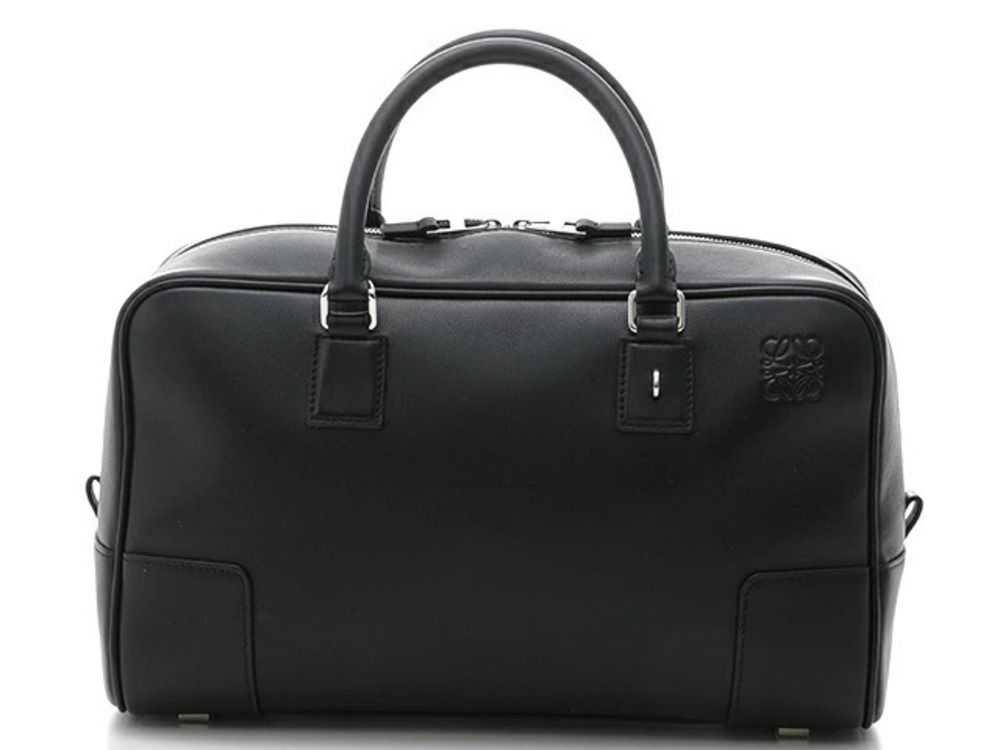 Loewe Amazona Shoulder Bag Black Palladium Calfskin